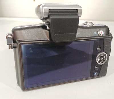 OLYMPUS PEN Mini E-PM1 Mirrorless SLR Camera Black 12.3MP Lens Kit