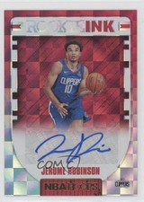 2018-19 Panini NBA Hoops Rookie Ink Jerome Robinson #RI-JR Auto fm0