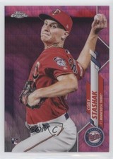 2020 Topps Chrome Update Target Pink Refractor Cody Stashak #U-32 ut4