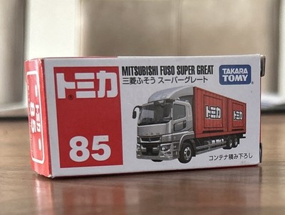 TAKARA TOMY (TAKARA TOMY) Tomica No.85 Mitsubishi Fuso Super Great (Box) Minicar