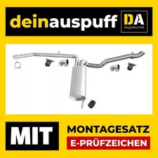 Endschalldämpfer für Citroen C8 2.0 HDI Auspuff L837
