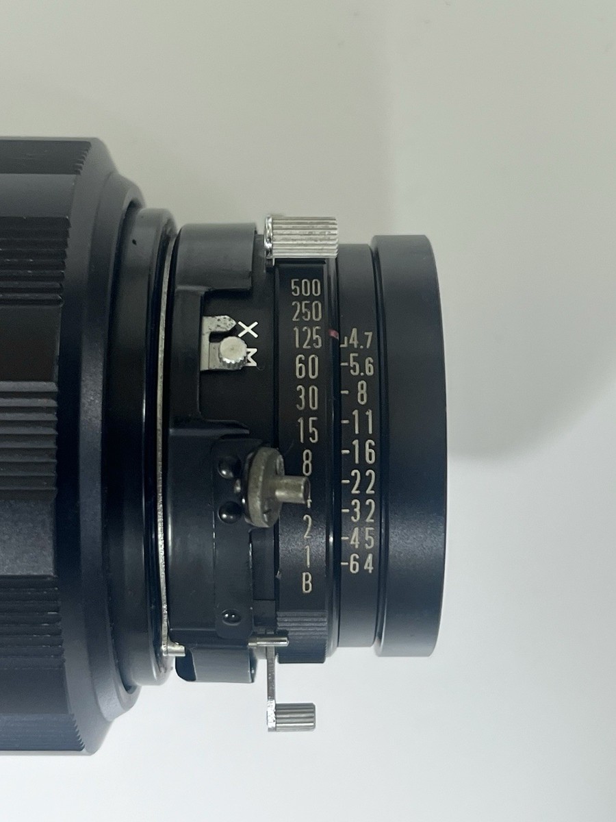 MAMIYA UNIVERSAL SEKOR P 127ｍｍ F4.7 Read] Mamiya Sekor P 127mm f4.7 Lens for Universal Press