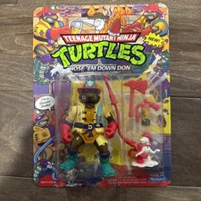 Action Figure-TMNT Hose 'Em Down Don Asst No. 5000 No 5289 (Playmates,1991) COC