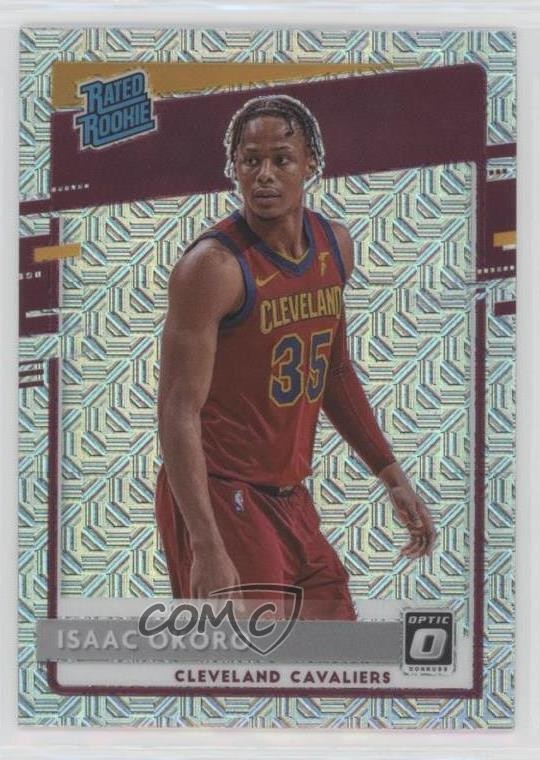 2020-21 Panini Donruss Optic Rated Choice Prizm Isaac Okoro #155 Rookie RC 0g90
