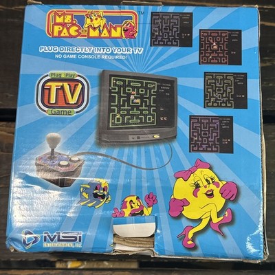 Ms. Pacman Gaming System | MSi TV Arcade Plug And Play Into Your