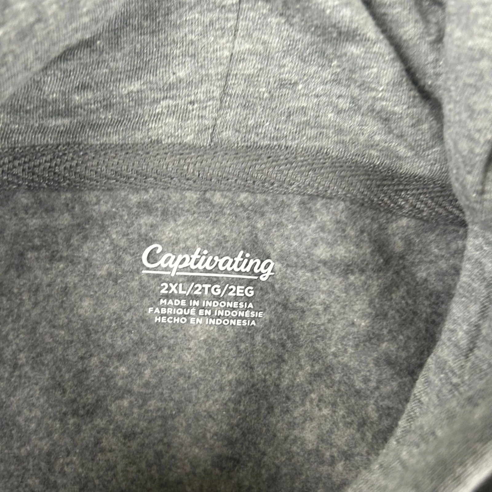 VETEMENTS Felpa con cappuccio Oregon Ducks uomo 2XL grigia NCAA ricamata nuova senza etichette