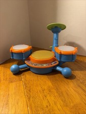 VTech KidiBeats Kids Drum Set, Orange No Sticks
