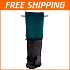 Forest Green XL Laundry Wash Bag with Odor Control - Easy for Essential Workers