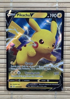 Pikachu V SWSH Black Star Promos SWSH061