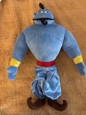 Disney Store Aladdin Genie Plush Stuffed Toy Doll 18" Embroidered No Tag