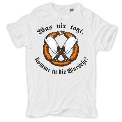 Butcher What Nothing Tot Comes Into The Sausage T-Shirt S to 10XL Butcher Sausage