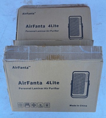 2 Personal Laminar Air Purifier AIRfanta 4Lite Compact Quiet Desktop Air Cleaner
