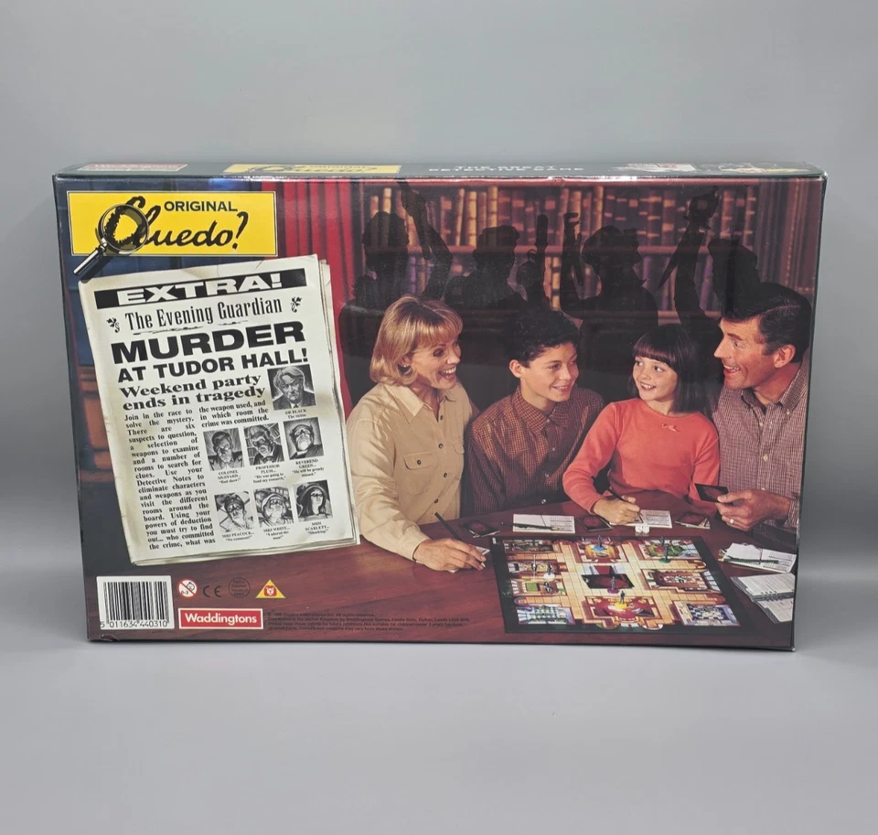 Original Cluedo - The Great Detective Game - 1996 Vintage Game - New & Sealed - Image 3 of 4