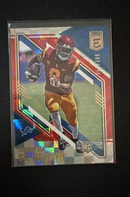 2021 Panini Donruss Elite - Rookies Amon-Ra St. Brown #126 Red /399 (RC)