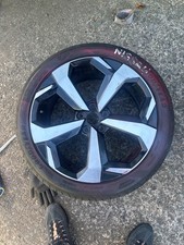 GENUINE NISSAN JUKE F16 19" DIAMOND CUT BLACK OEM ALLOY WHEEL RIM BLACK TEKNA X1