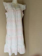Draper James RSVP White Multicolor Midi Dress