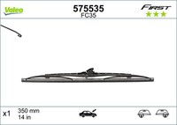 Wischblatt Vorne Hinten Rechts Valeo 575535 FüR Honda Hyundai Innocenti Jeep