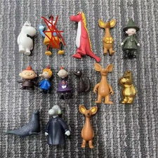 13pcs Moomin Advent Calendar Mini Figure Toy Show As Picture