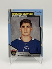 O-Pee-Chee 2020-21 Marquee Rookie Retro Mason Marchment RC Card# 628 Panthers. rookie card picture