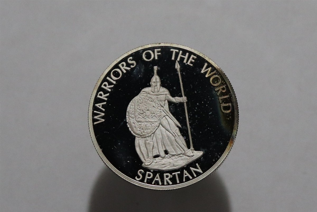 2010年 10フラン スパルタン  🧭 🇨🇩 CONGO 10 Francs SPARTAN 2010 PROOF ONLY 1000 MADE B84