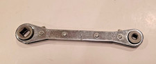 Robinair 10696 Robinair 4-SQUARE RATCHETING WRENCH 1/" and 3/8"
