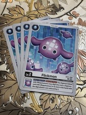 Digimon Card Game Playset Flickmon Common Dawn of Liberator EX-11-006 C NM