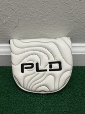 Ping PLD Mallet Putter Golf Head Cover White Used Condition SAME DAY SHIP