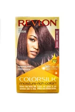 REVLON COLORSILK MOISTURE RICH COLOR PERMANENT HAIR DYE #52 BURGANDY 