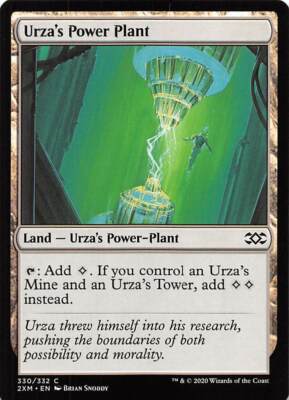 MTG Magic Urza`s Power Plant Double Masters Englisch NM