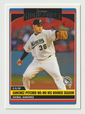2006 Topps Update Baseball #UH174 Anibal Sanchez SH - Seattle Mariners