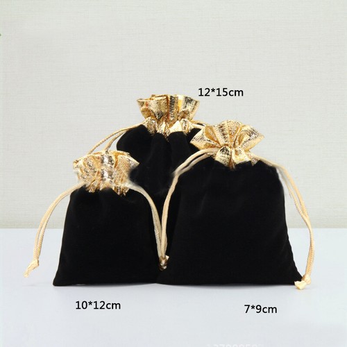 1PC Velvet Pouch Drawstring Bags Wedding Favours Gift Party Jewellery Packing AU - Picture 26 of 26