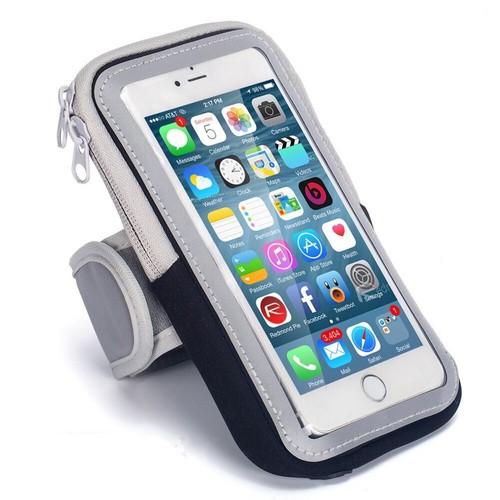 Sport Running Riding Arm Band Case For iPhone 11 X 8 Plus Holder Zipper Bag Hot - Picture 19 of 21
