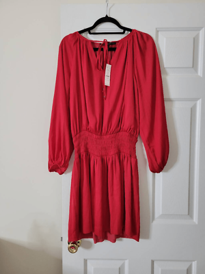 WHBM Drop Waist Blouson Dress $185 S NWT | eBay WHBM Drop Waist Blouson Dress $185 S NWT | eBay