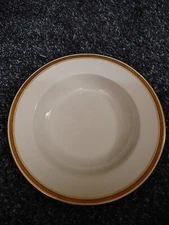 Keeling & Co. Losol Ware Rim Soup Bowl(s) Greek Key on Gold KEE3 - England