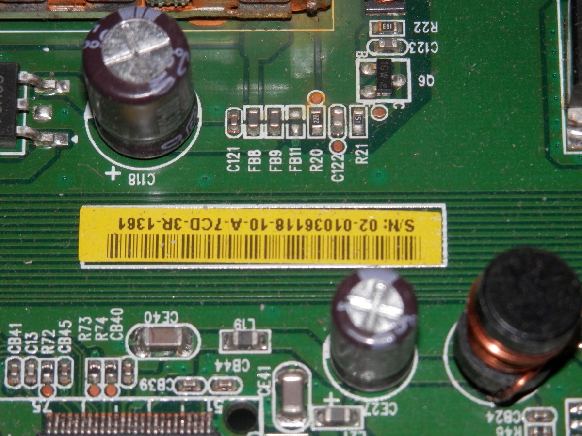 Carte Mère VIZIO VW26LHDTV10F (02-01036118-10) - Ouvert Jamais Utilisé