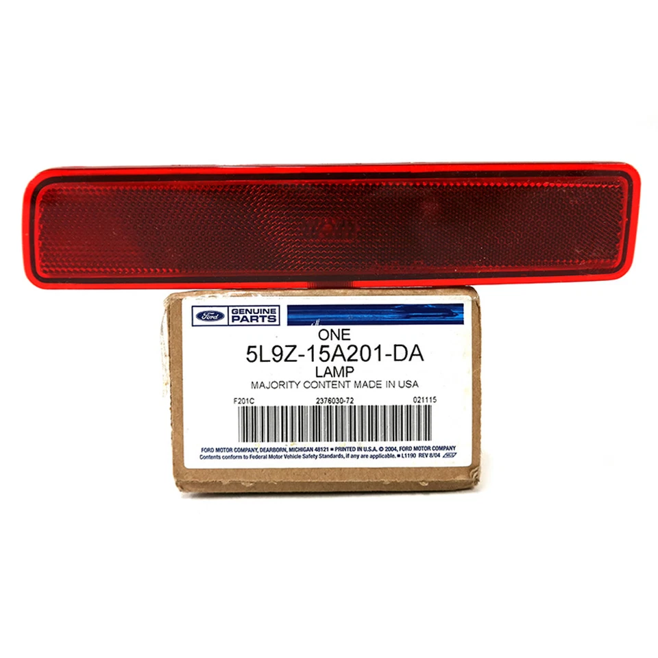 OEM NEW Rear Left Driver Marker Light Reflector Red Mountaineer 5L9Z-15A201-DA - Изображение 2 из 4