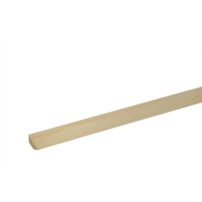 Holzleiste Fichte Kiefer Natur Leiste Dreikant Stab Holz unbehandelt 1000 mm
