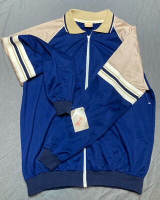 Vintage Track Jacket Westbury NY The College House Size XL
