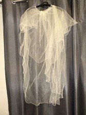 Diamonte welon ślubny Kość słoniowa 