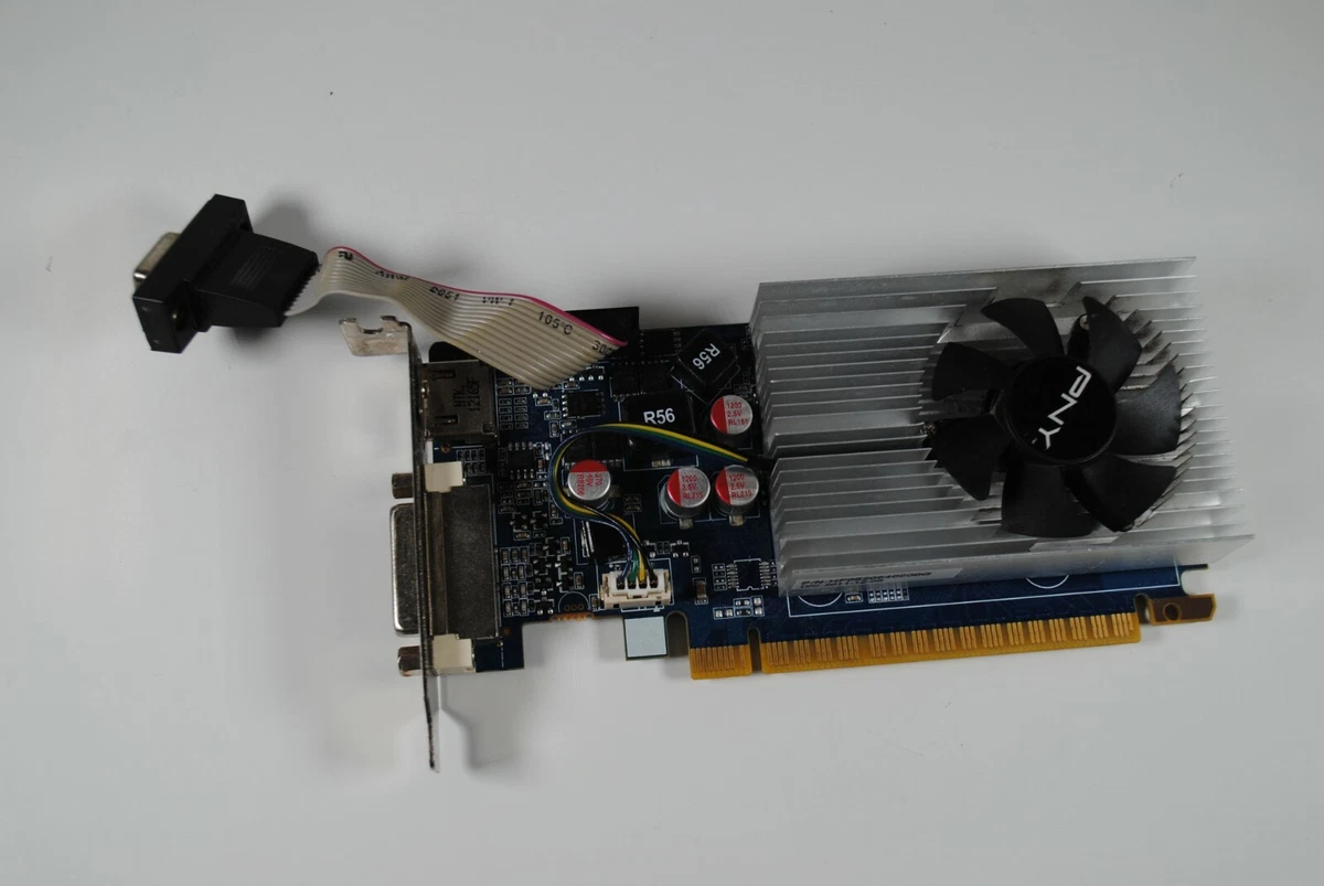 Nvidia PNY GeForce GT 620 1GB DDR3 PCIE Graphics Card VCGGT620XPB