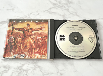 Kansas Self Titled CD DADC PRESS! Kirshner ZK 32817 Phil Ehart, Billy Greer RARE