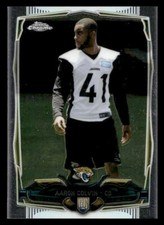 2014 Topps Chrome #201 Aaron Colvin Rookie Jacksonville Jaguars