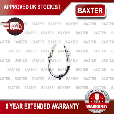 Fits Zafira Astra 2.0 D DTI 2.2 Baxter Gear Selector Cables Set Manual 90578381