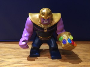 lego thanos with all infinity stones ebay