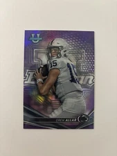 2022 Bowman’s Best University Drew Allar Rookie Purple Refractor #’d /250 