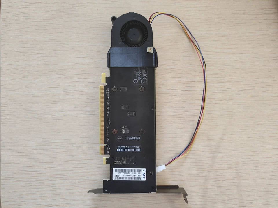 Brand New In Box Nvidia Tesla P4 8GB GPU Graphics Card and Turbo Cooling Fan - image 4 of 4