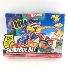 hot wheels shark park playset