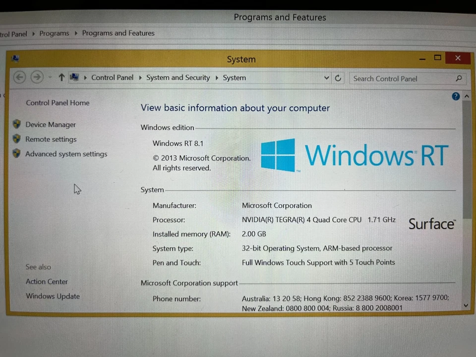 Microsoft Surface 2 RT. Boxed Complete with Keyboard. - Image 3 of 4
