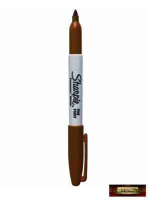 M00554-FS MOREZMORE 1 Sharpie Permanent Marker Fine Point Brown 300037