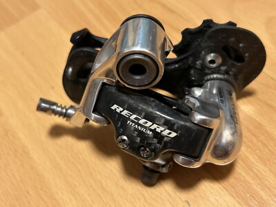 Campagnolo Record Titanium 10 Speed Rear Derailleur Carbon Bolt-On